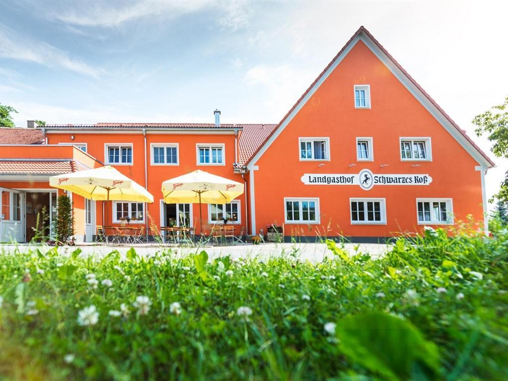 Landgasthof Schwarzes Ross Ansbach Exteriör bild